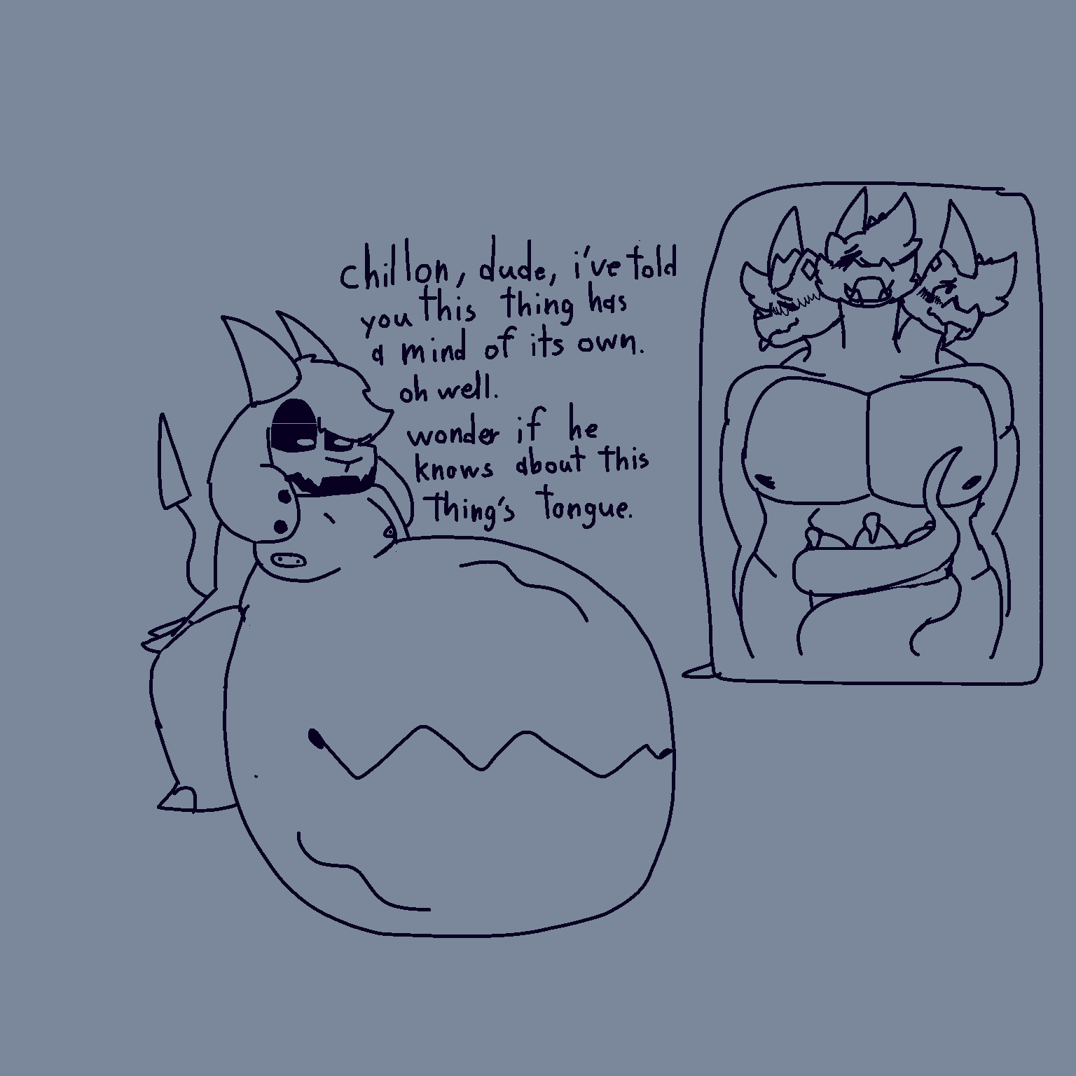 Chillon (Felineflustered) Rule 34 Image