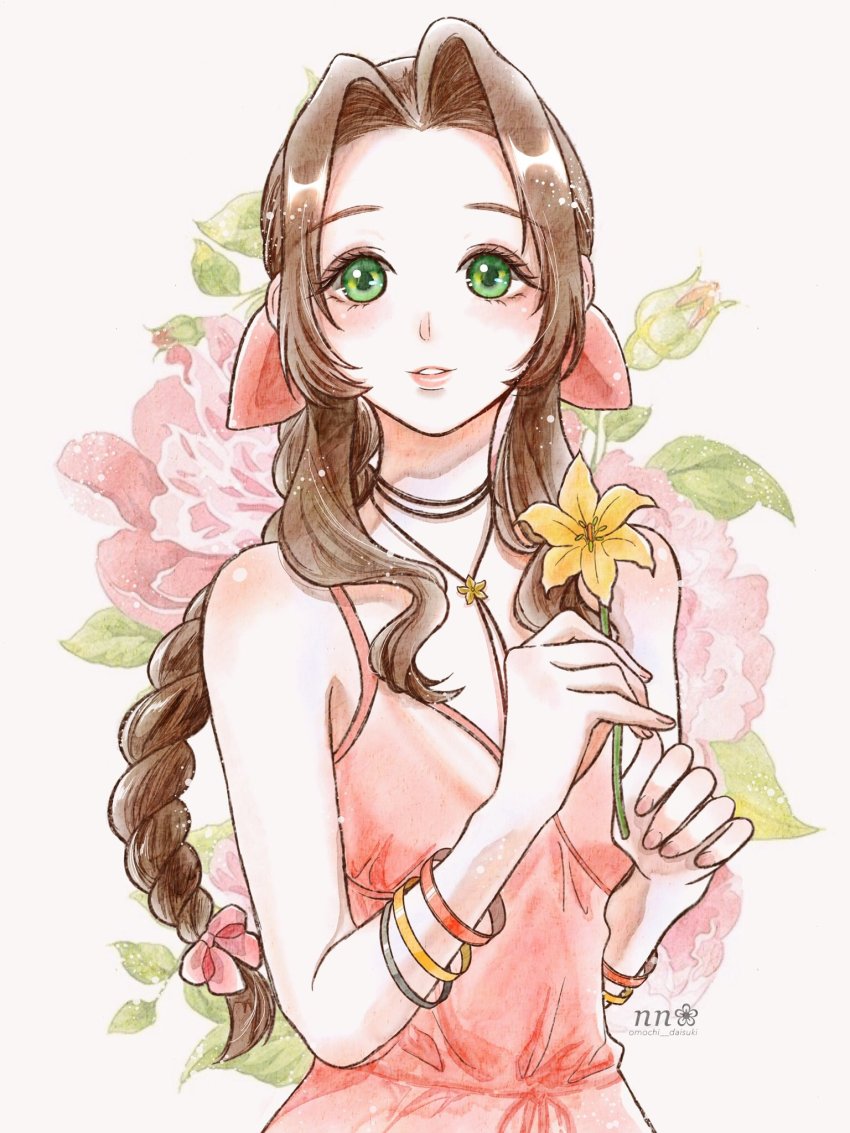 Aerith Gainsborough (Final Fantasy) Rule 34 Image