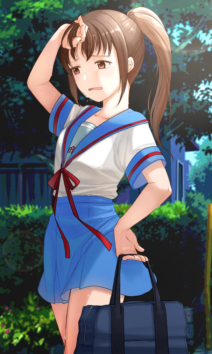 Kyonko (Suzumiya Haruhi No Yuuutsu) Rule 34 Image