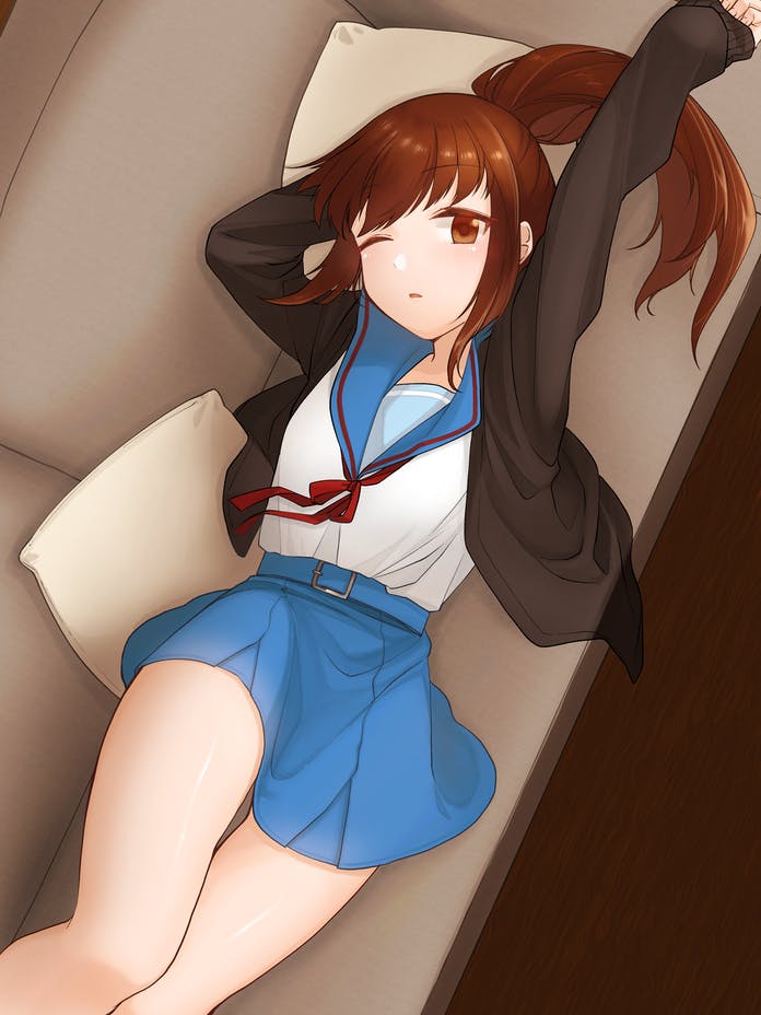 Kyonko (Suzumiya Haruhi No Yuuutsu) Rule 34 Image