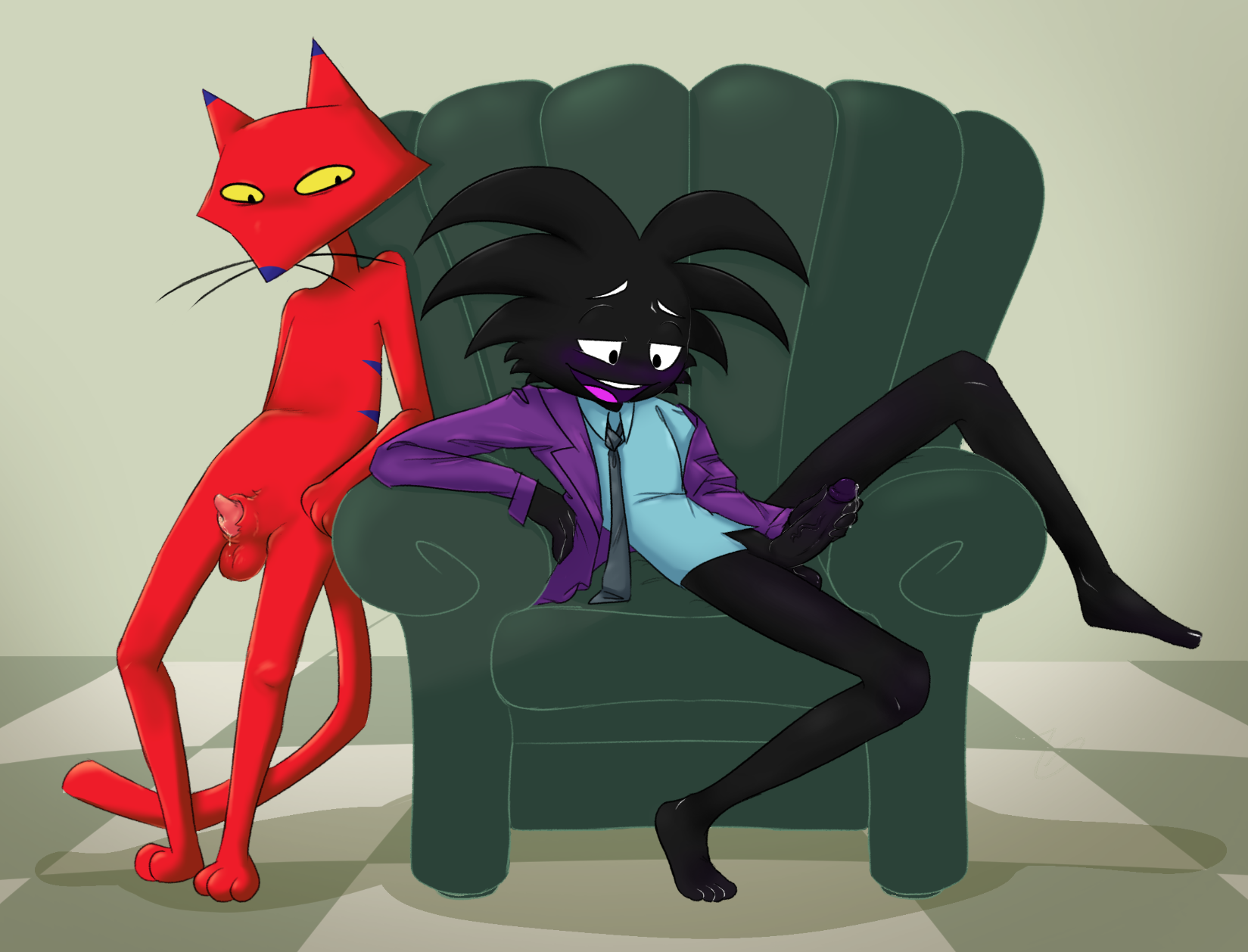 Katz (Courage The Cowardly Dog) Rule 34 Image