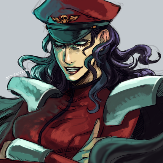 M Bison (Street Fighter) Rule 34 Image