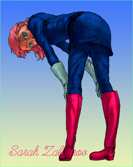 Sarah Zabiarov (Gundam) Rule 34 Image