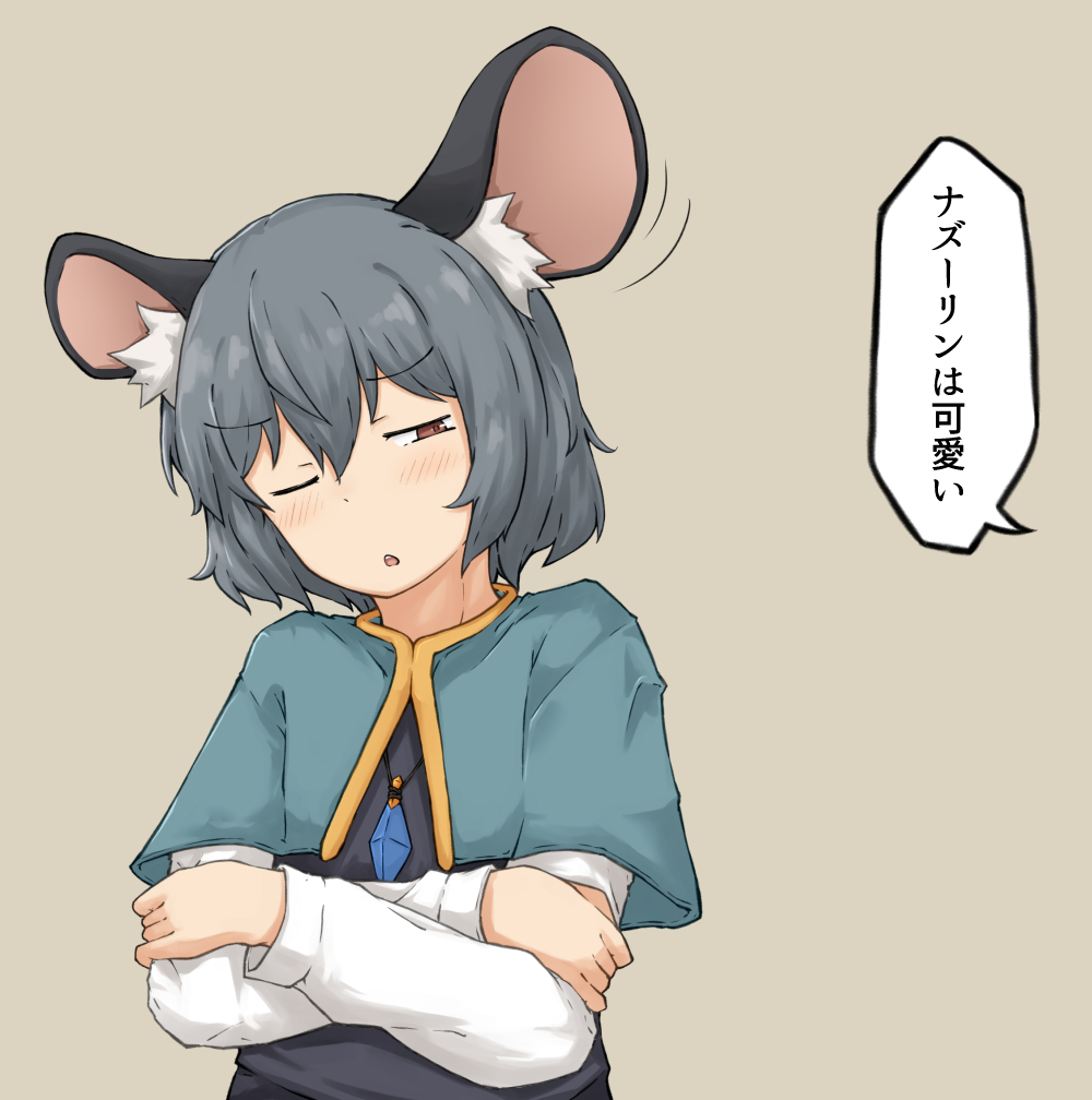 Nazrin (Touhou) Rule 34 Image