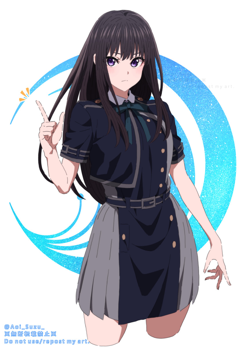 Inoue Takina (Lycoris Recoil) Rule 34 Image
