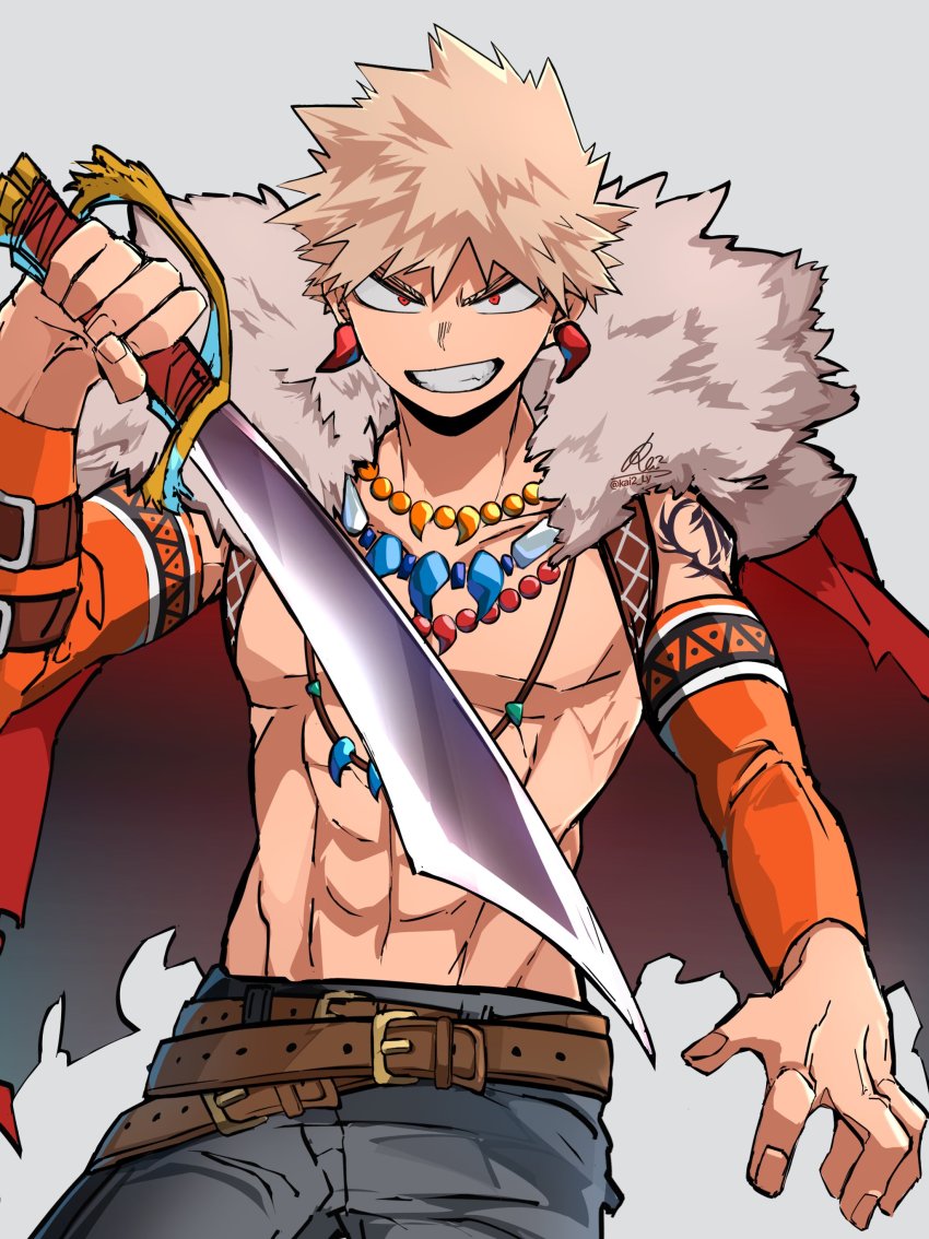 Bakugou Katsuki (Boku No Hero Academia) Rule 34 Image
