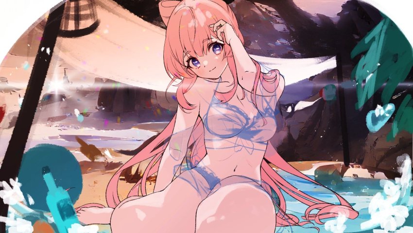 Sangonomiya Kokomi (Genshin Impact) Rule 34 Image