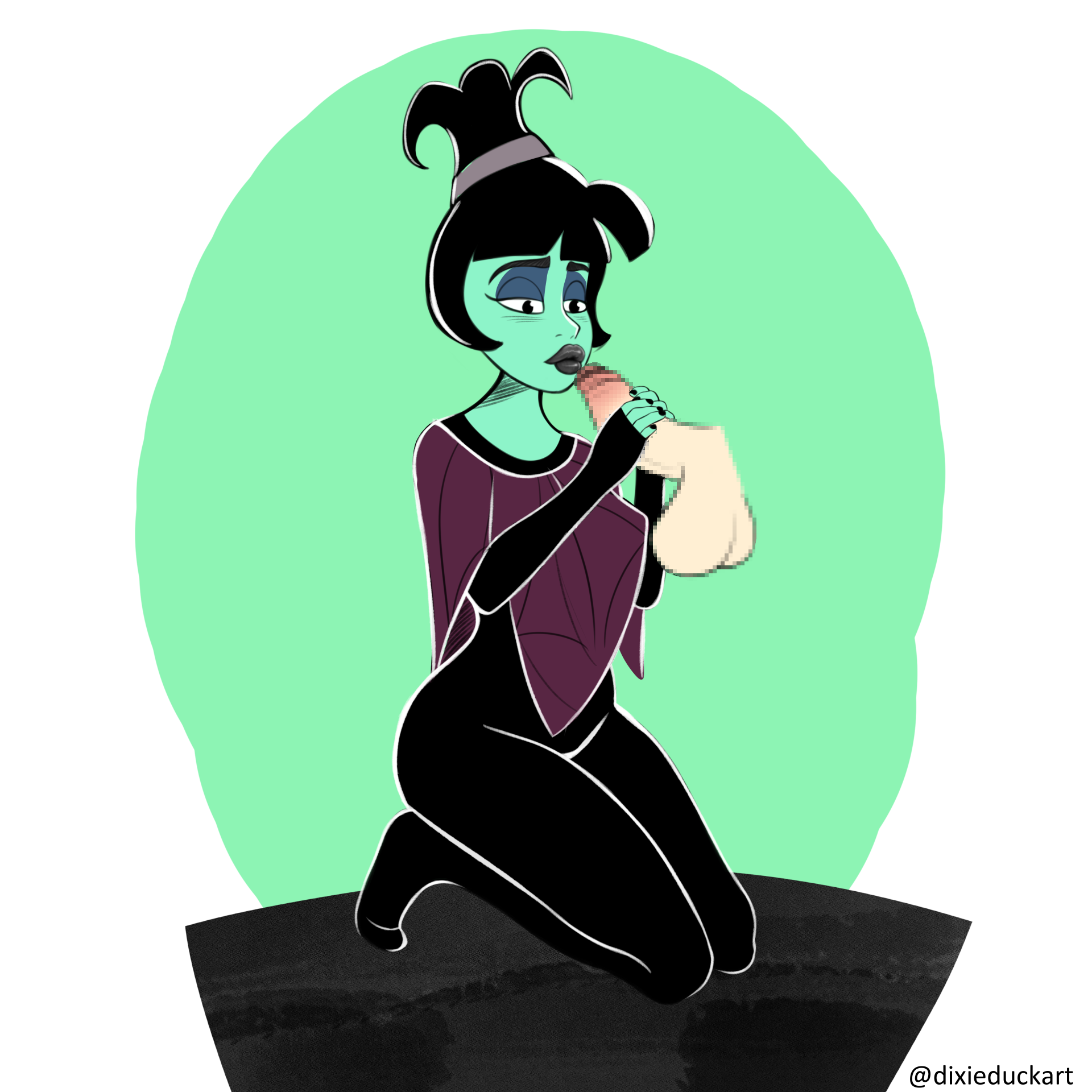 Lydia Deetz (Beetlejuice) Rule 34 Image