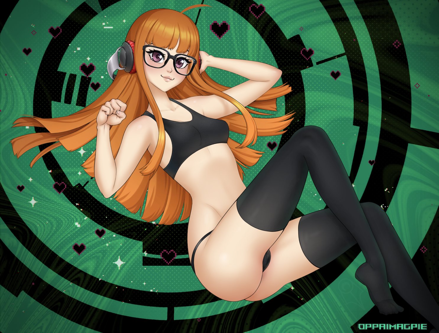 Sakura Futaba (Persona) Rule 34 Image