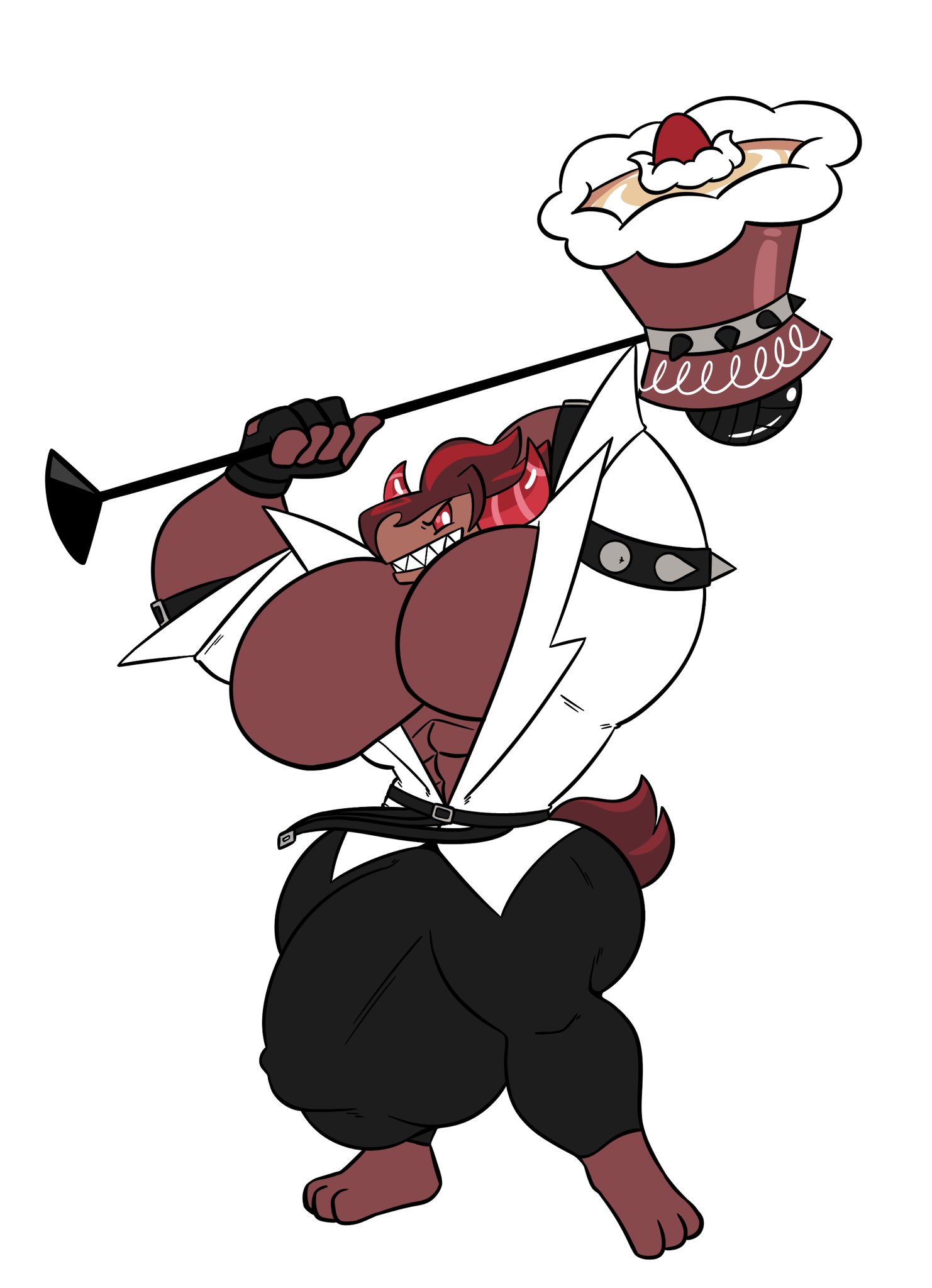 Choco Werehound Brute (Cookie Run) Rule 34 Image