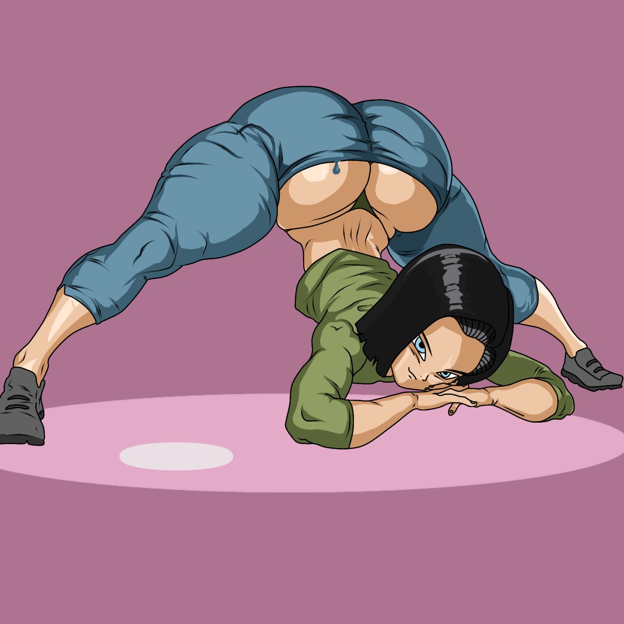 Android 17 (Dragon Ball) Rule 34 Image