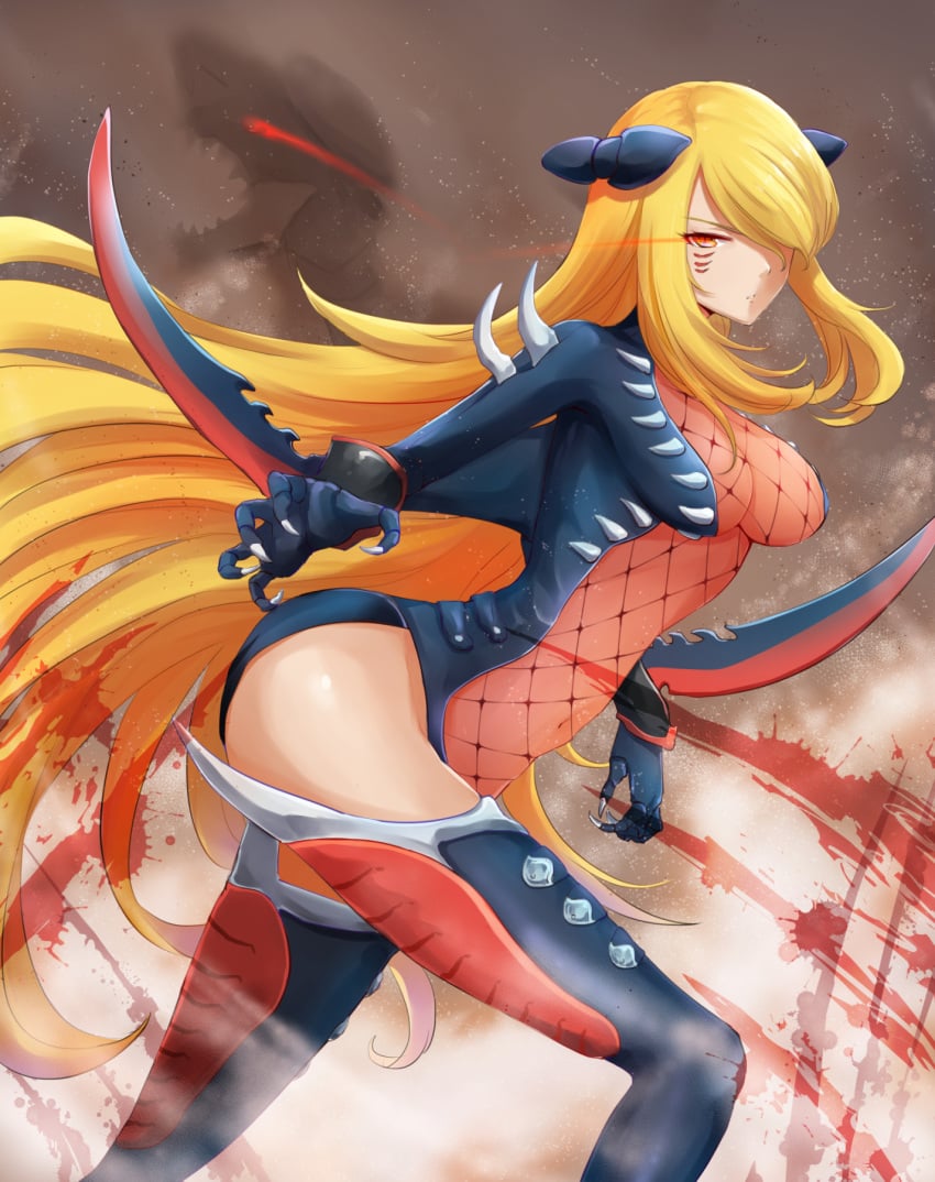 Cynthia (Pokemon) Rule 34 Image
