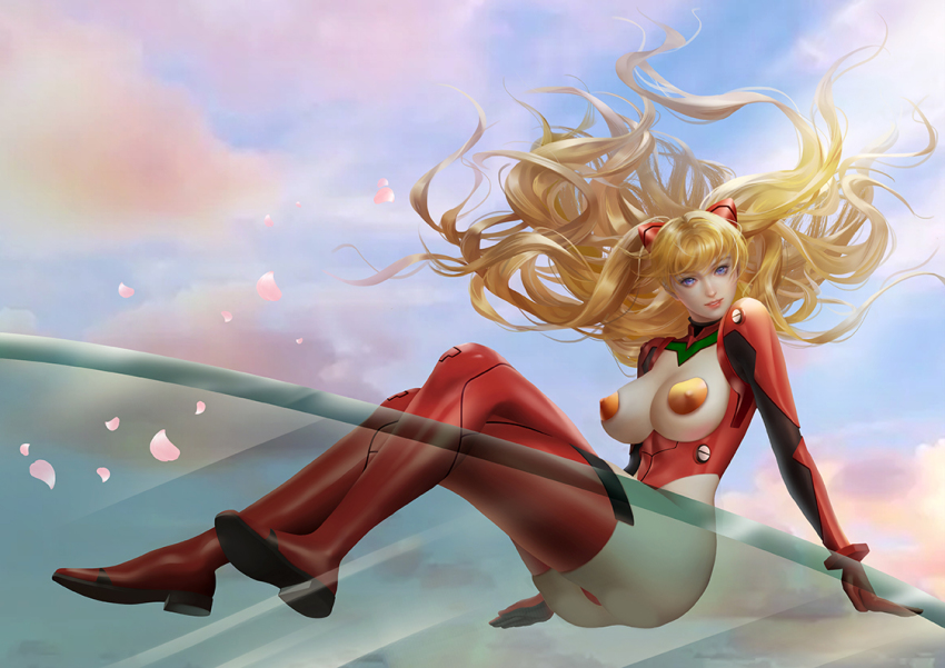 Souryuu Asuka Langley (Neon Genesis Evangelion) Rule 34 Image