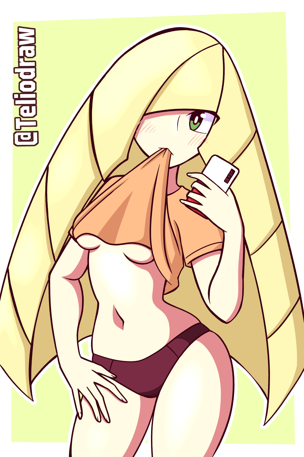 Lusamine (Pokemon) Rule 34 Image