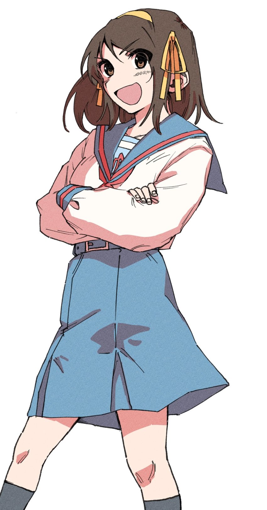 Suzumiya Haruhi (Suzumiya Haruhi No Yuuutsu) Rule 34 Image
