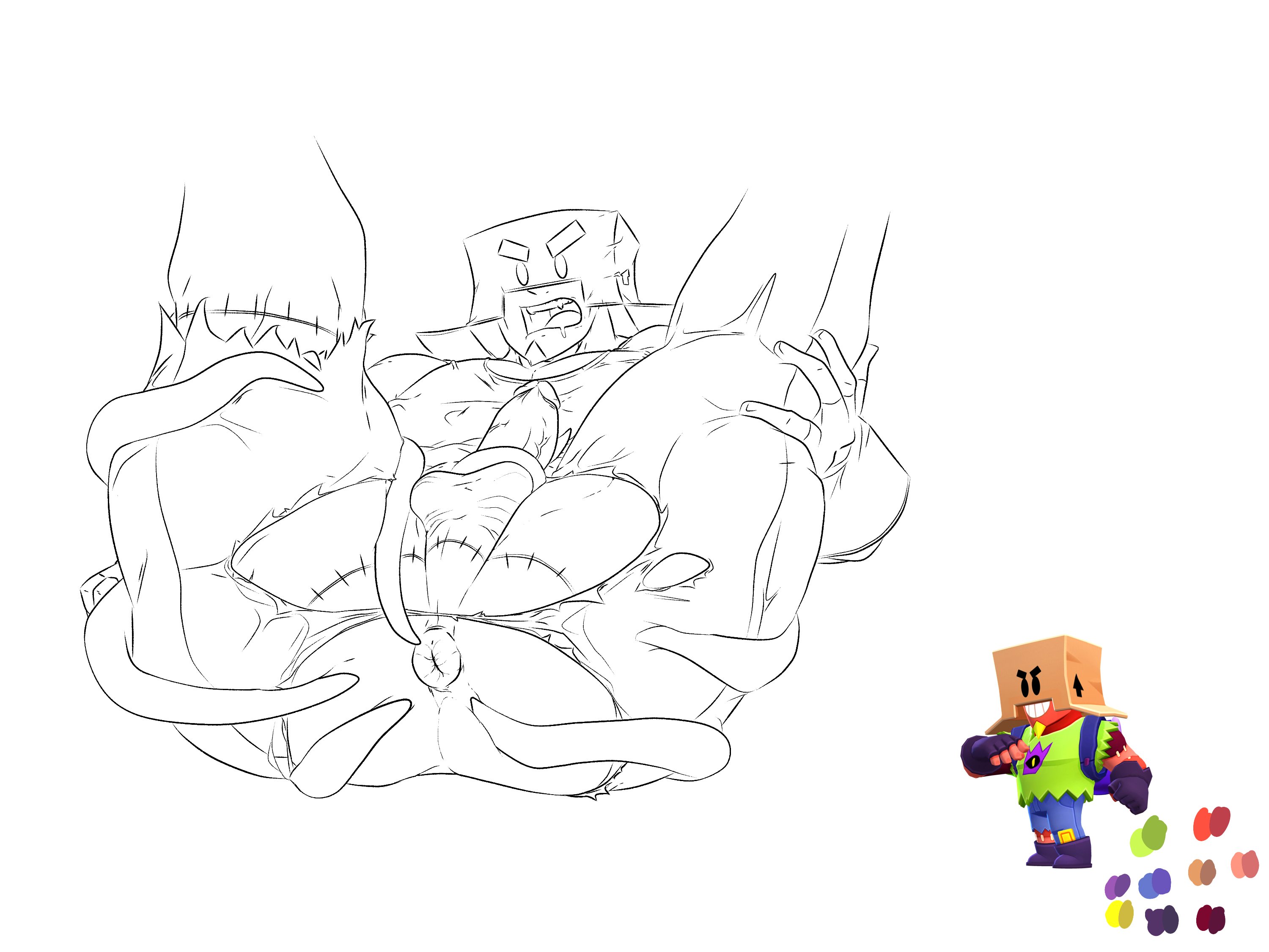 Big Ass (Male) Rule 34 Image