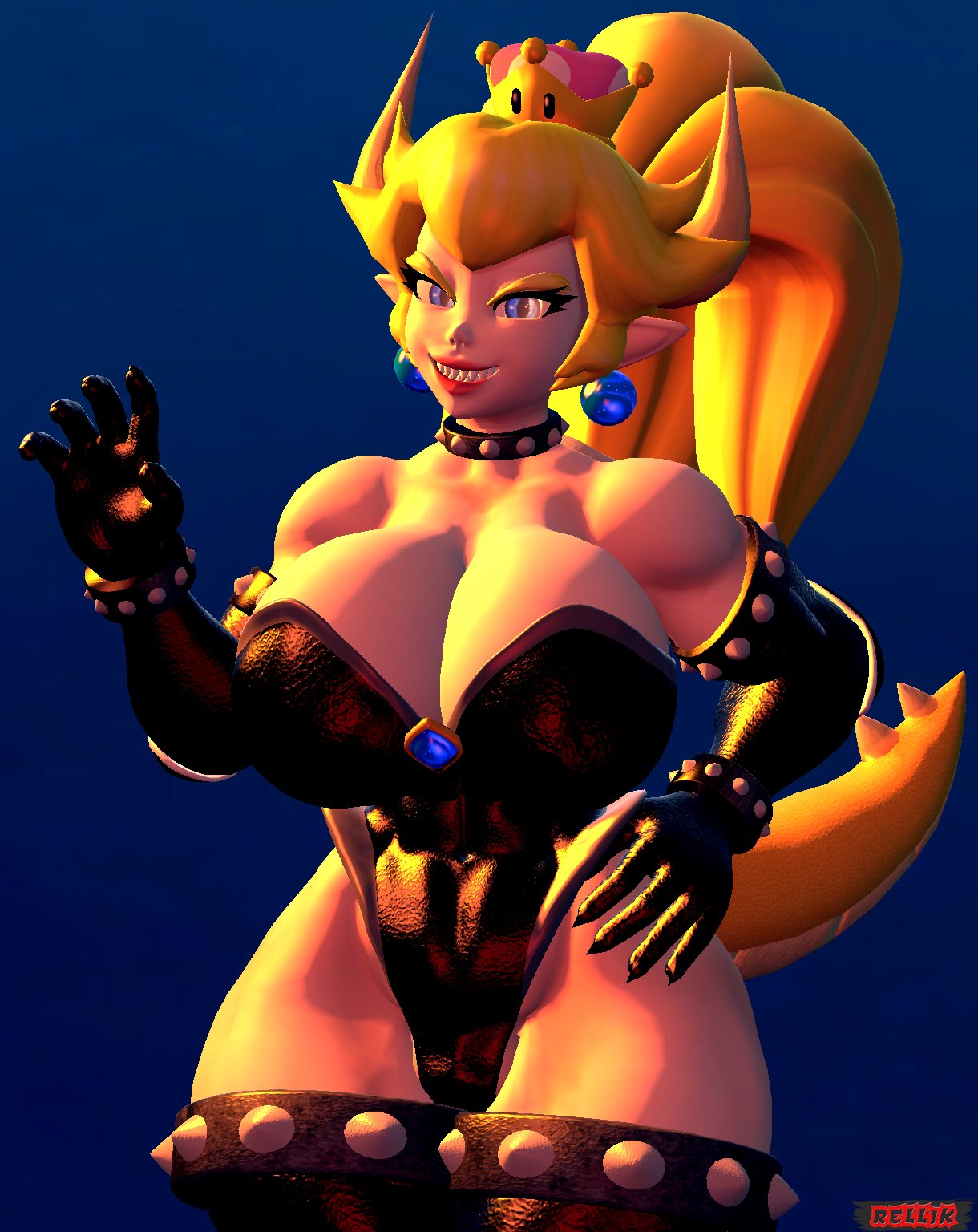 Bowsette (Mario (Series)) Rule 34 Image