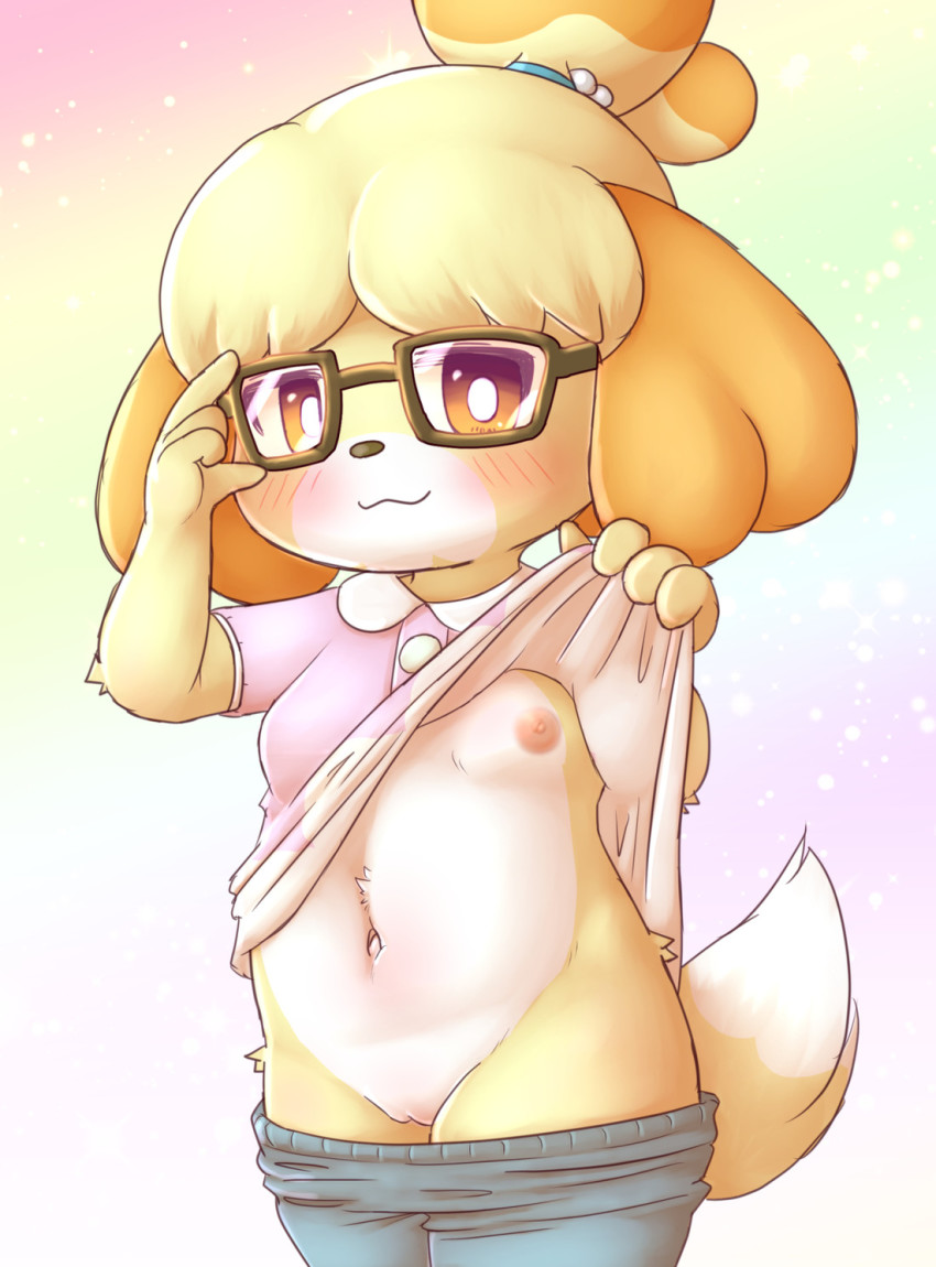 Isabelle (Animal Crossing) Rule 34 Image