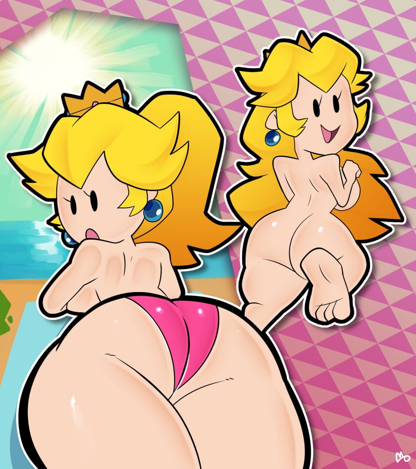 Paper Peach (Mario (Series)) Rule 34 Image