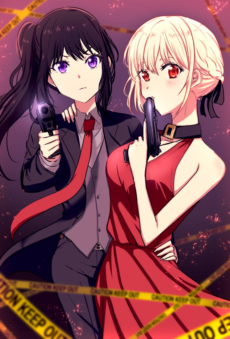 Inoue Takina (Lycoris Recoil) Rule 34 Image
