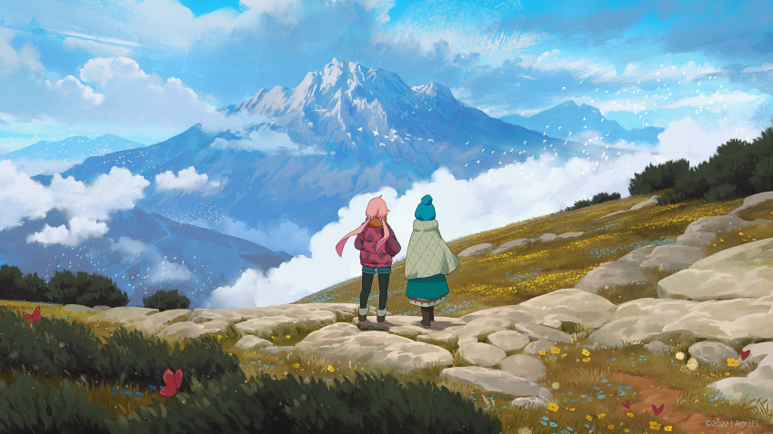 Kagamihara Nadeshiko (Yurucamp) Rule 34 Image