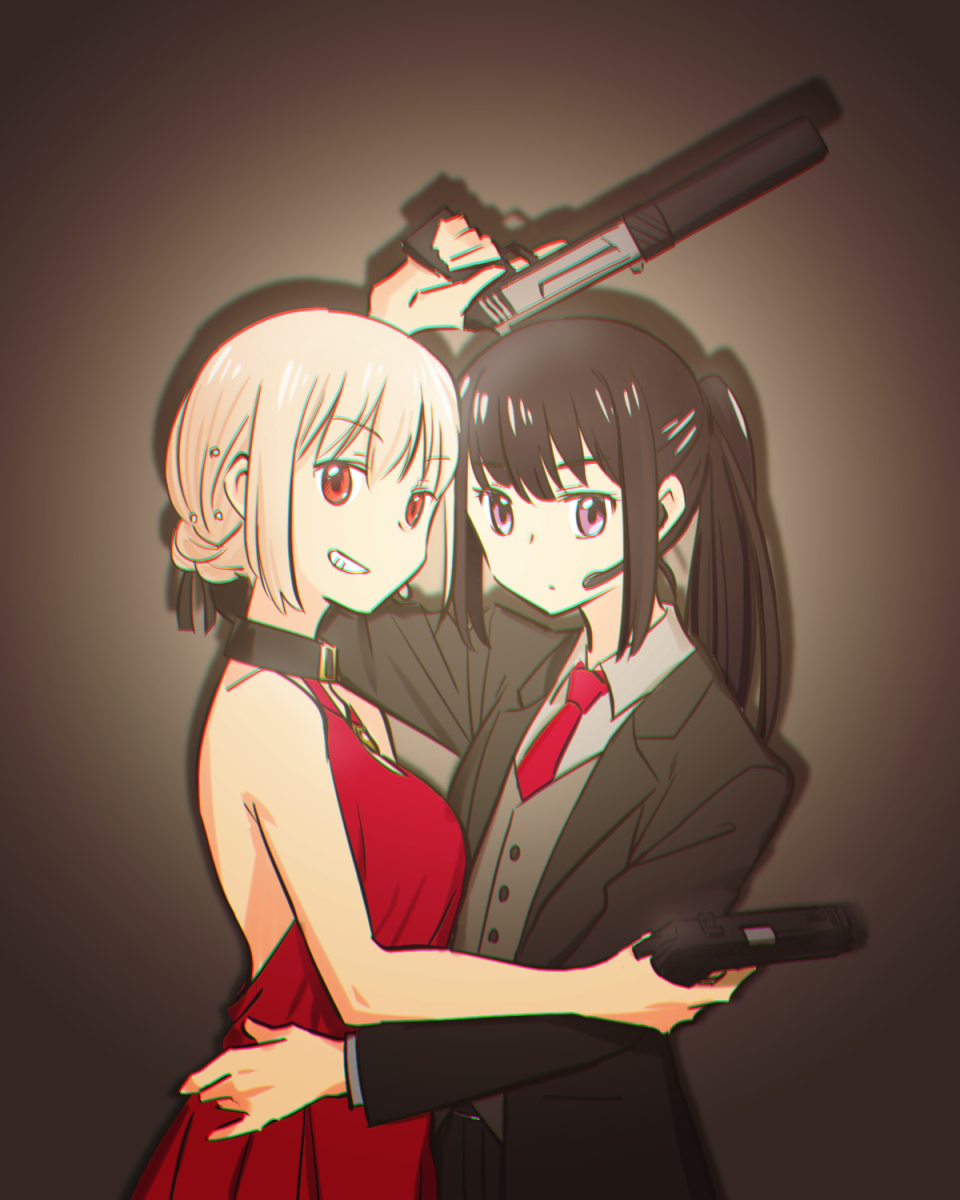 Inoue Takina (Lycoris Recoil) Rule 34 Image