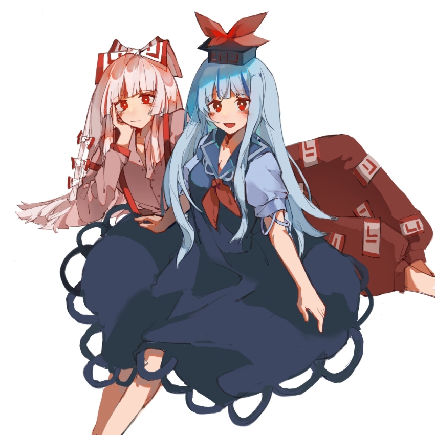 Fujiwara No Mokou (Touhou) Rule 34 Image