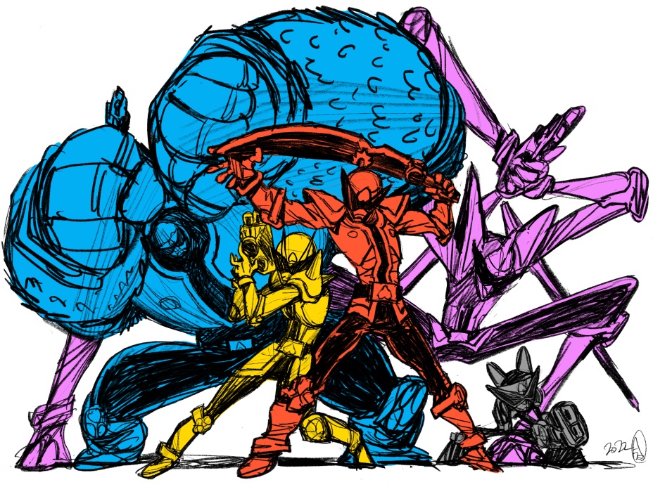 Oni Sister (Avataro Sentai Donbrothers) Rule 34 Image
