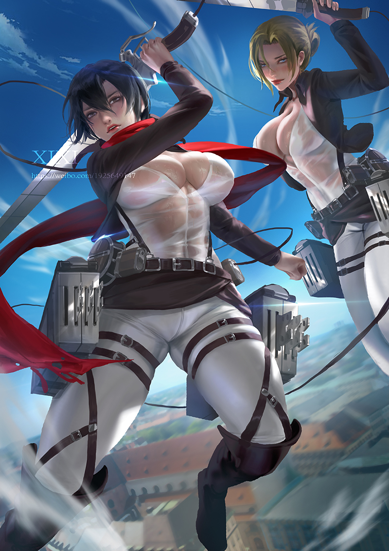 Mikasa Ackerman (Shingeki No Kyojin) Rule 34 Image