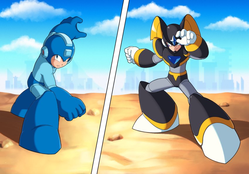 Bass (Mega Man) Rule 34 Image