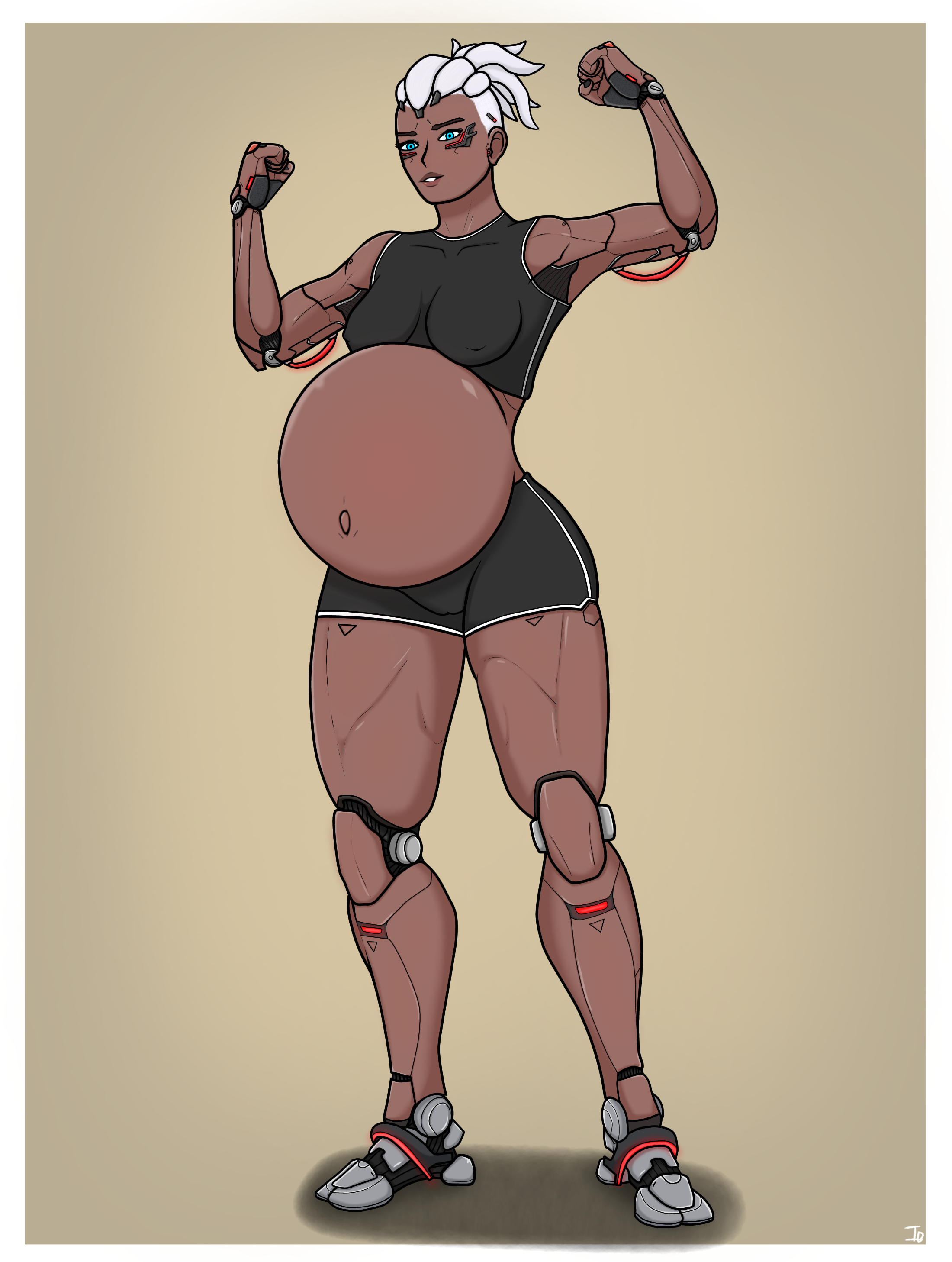 Sojourn (Overwatch) Rule 34 Image