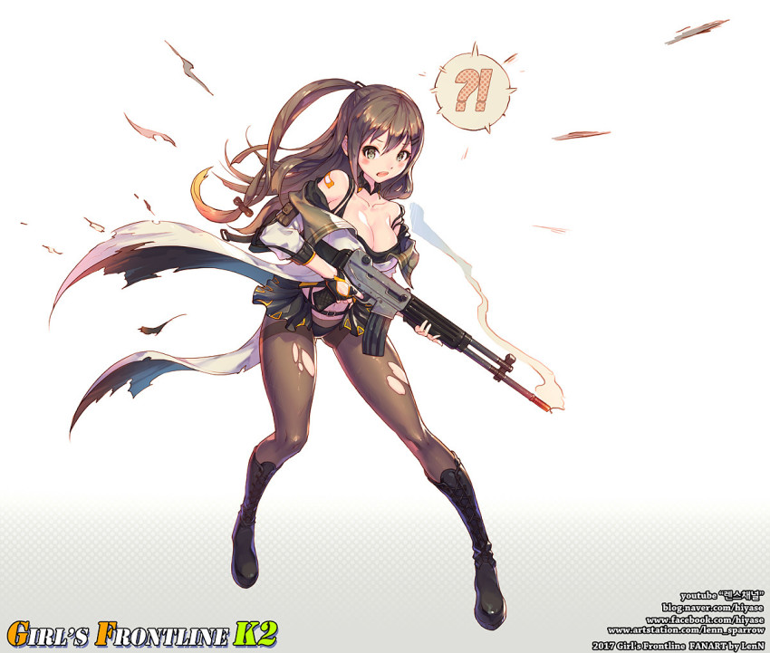 K2 (Girls' Frontline) Rule 34 Image