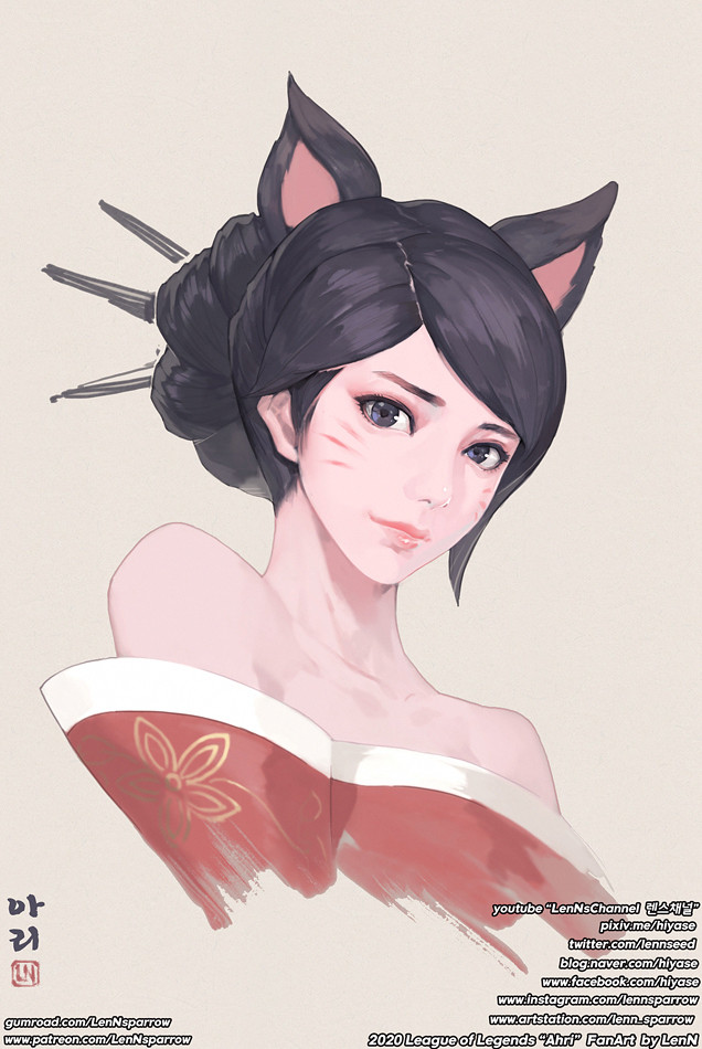 Ahri (League Of Legends) Rule 34 Image