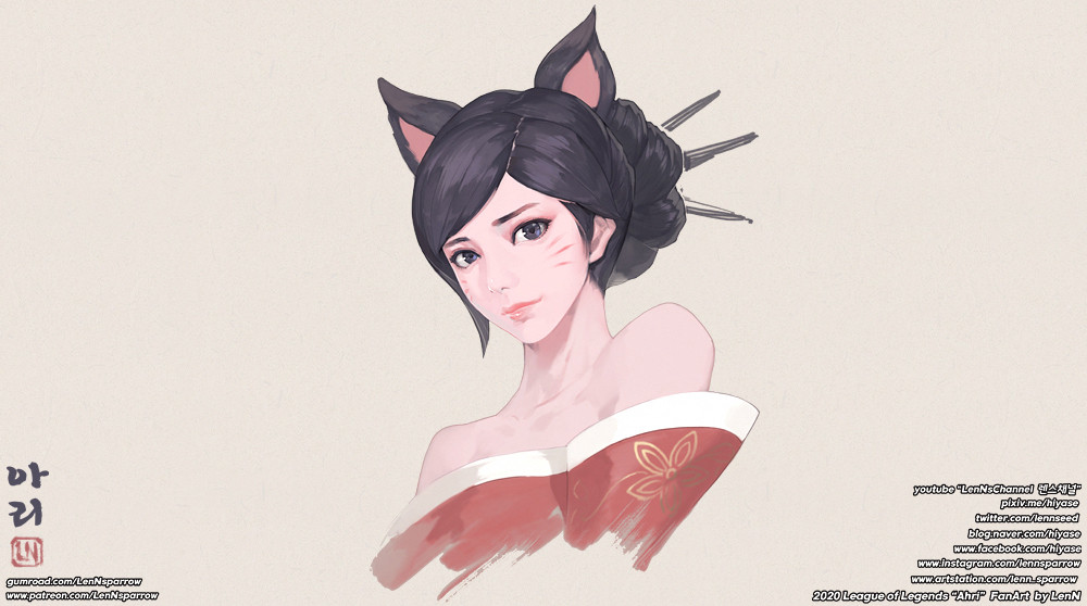 Ahri (League Of Legends) Rule 34 Image
