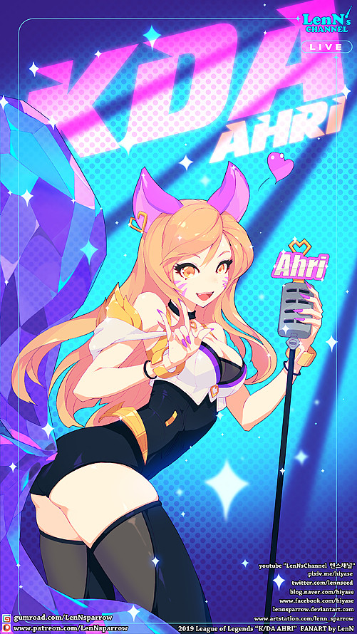 Ahri (League Of Legends) Rule 34 Image