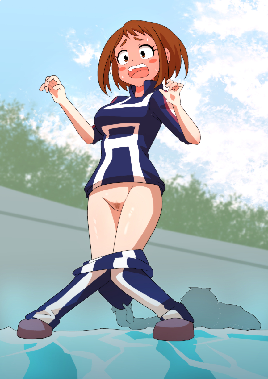 Uraraka Ochako (Boku No Hero Academia) Rule 34 Image