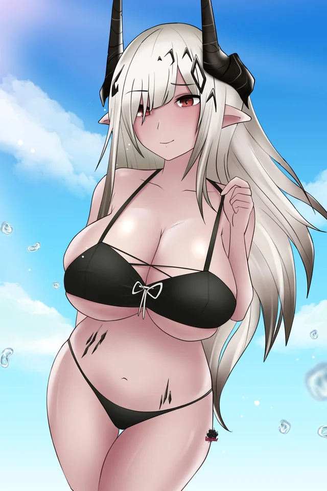 Mudrock (Arknights) Rule 34 Image