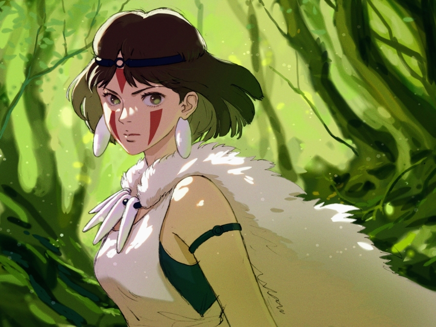 San (Mononoke Hime) Rule 34 Image