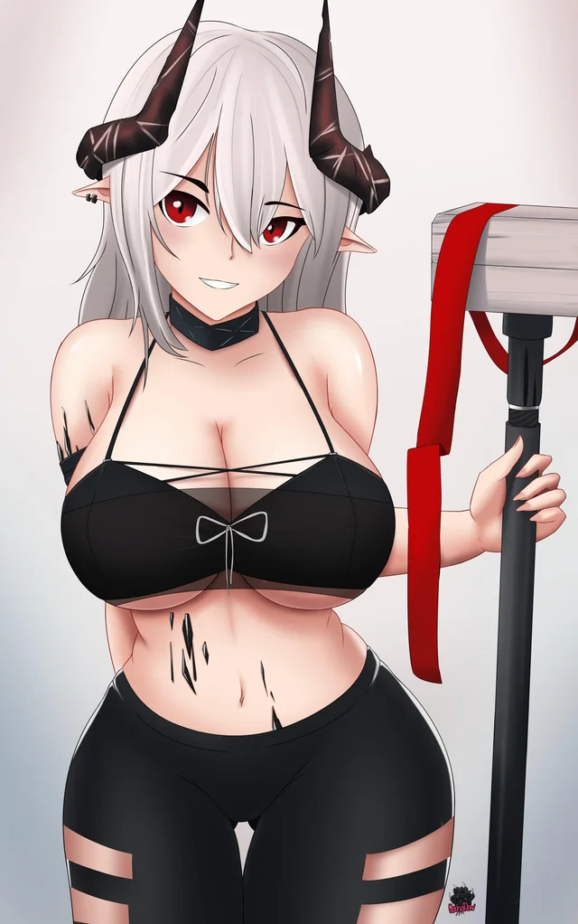 Mudrock (Arknights) Rule 34 Image