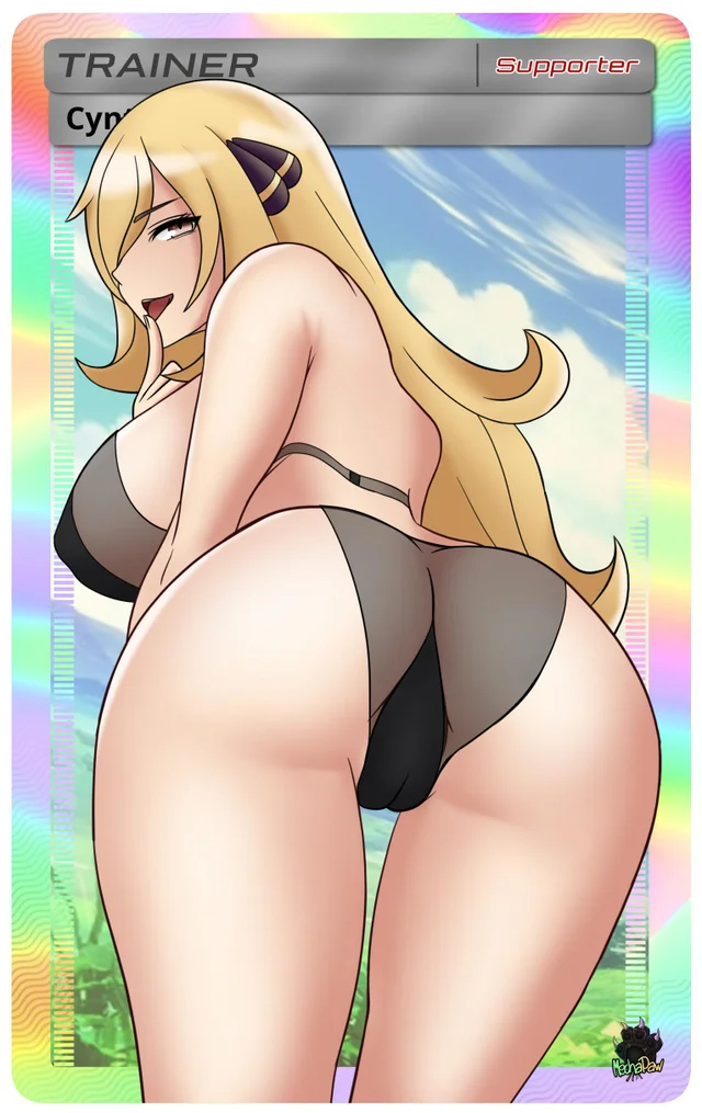 Cynthia (Pokemon) Rule 34 Image