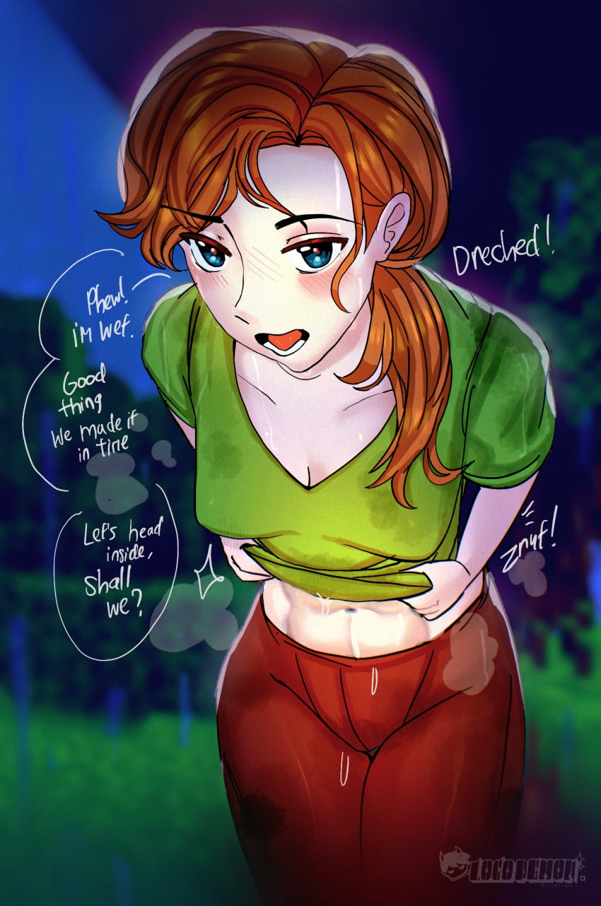Alex (Minecraft) Rule 34 Image