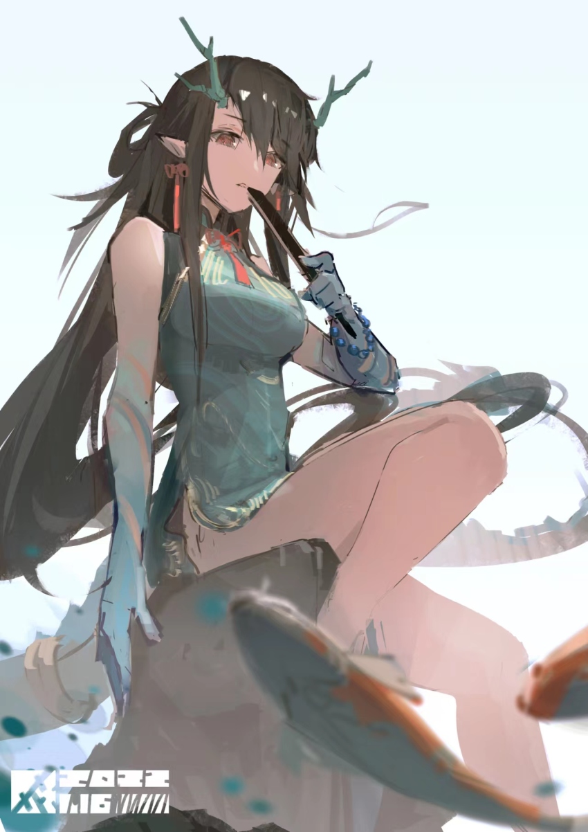 Dusk (Arknights) Rule 34 Image