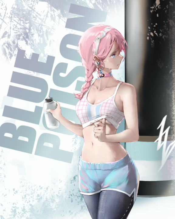 Blue Poison (Arknights) Rule 34 Image
