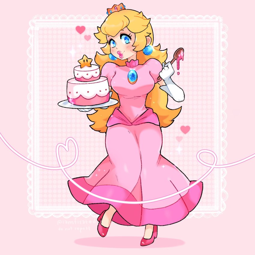 Princess Peach (Mario (Series)) Rule 34 Image