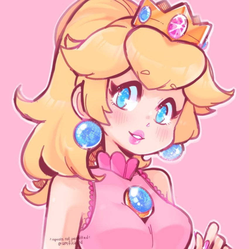 Princess Peach (Mario (Series)) Rule 34 Image