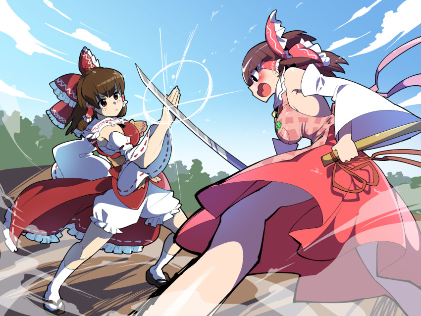 Hakurei Reimu (Cookie (Touhou)) Rule 34 Image