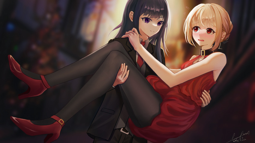 Inoue Takina (Lycoris Recoil) Rule 34 Image