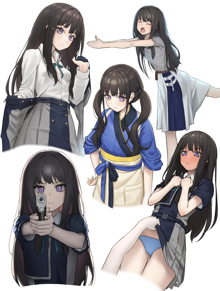 Inoue Takina (Lycoris Recoil) Rule 34 Image