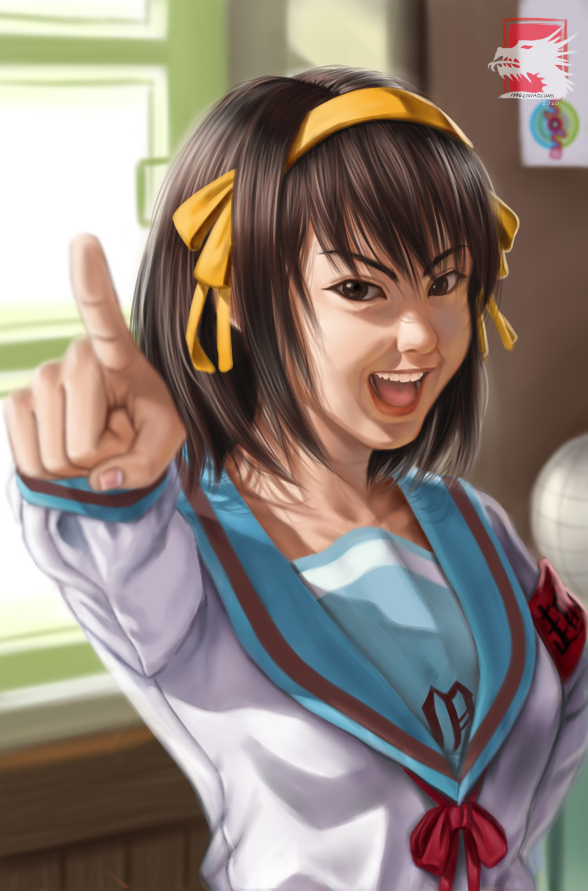 Suzumiya Haruhi (Suzumiya Haruhi No Yuuutsu) Rule 34 Image