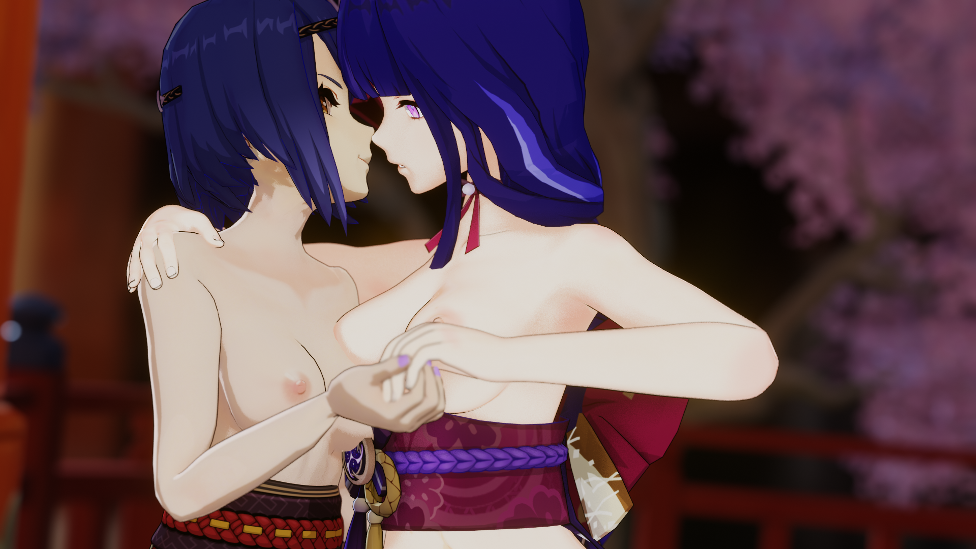 Kujou Sara (Genshin Impact) Rule 34 Image